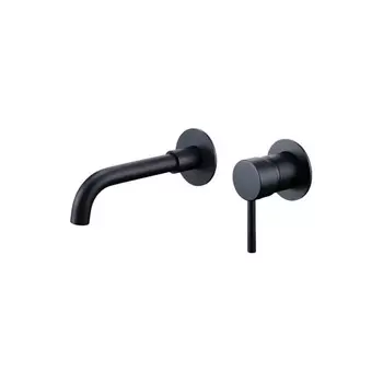 Смеситель Maretti Eleganza Black ENB32RF13 для раковины, встраиваемый, черный матовый