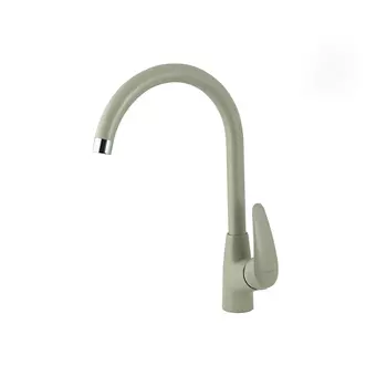 Смеситель Lemark Linara LM0405PGR для кухонной мойки серый
