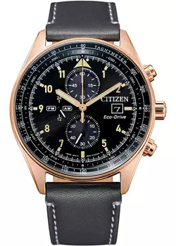 Японские наручные мужские часы Citizen CA0773-15E. Коллекция Eco-Drive