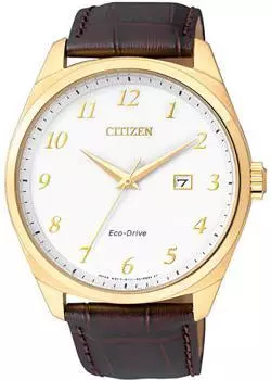 Японские наручные мужские часы Citizen BM7322-06AE. Коллекция Eco-Drive