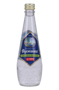 Вода мин Волжанка б/газ, 0,33 л, стекло