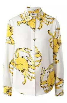 Рубашка из вискозы MSGM