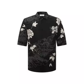 Рубашка из вискозы Saint Laurent