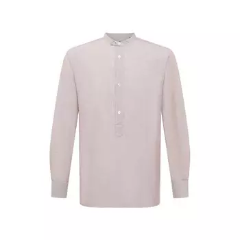 Рубашка изо льна и хлопка Corneliani