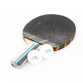Ракетка для настольного тенниса с шариками Double Fish 2A-C 2star