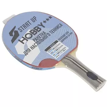 Ракетка для настольного тенниса анатомическая ручка Start Up Hobby 3 Star