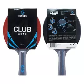 Ракетка для настольного тенниса Torres Club 4* TT0008
