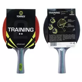 Ракетка для настольного тенниса Torres Training 2* TT0006 коническая