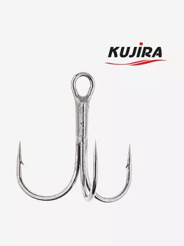 Крючки Kujira 530 BN № 8 (10 шт.) тройник, Синий