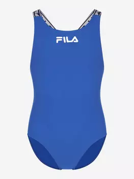Купальник слитный для девочек FILA, Синий