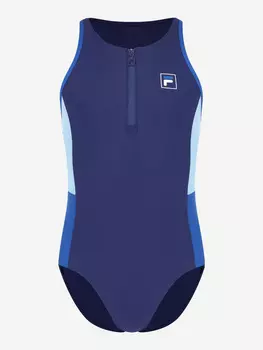 Купальник слитный для девочек FILA, Синий