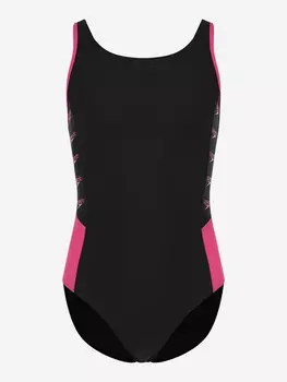 Купальник для девочек Speedo Boom Logo Splice, Черный