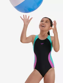Купальник для девочек Speedo, Черный