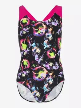 Купальник слитный для девочек Speedo, Мультицвет