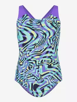Купальник слитный для девочек Speedo Digi, Синий