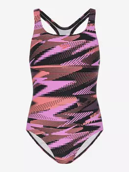 Купальник слитный для девочек Speedo Hyperboom, Розовый