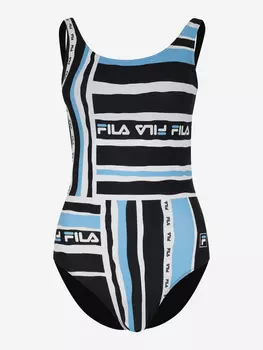 Купальник слитный женский FILA, Черный