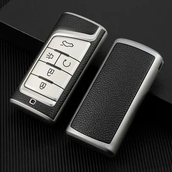 Для Gac Trumpchi Gs4 Gm8 Ga3 Ga6 Sgs7 Ga4 Gs5 Gs3 Legend Gs8 ТПУ кожаный чехол для дистанционного ключа автомобиля чехол-держатель в виде ракушки брелок красный