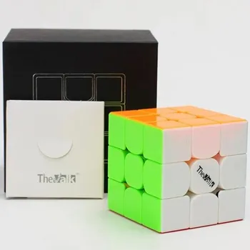 QiYi Valk3 Sail Pro Pulzze Valk 3 на 3 333 3x3 Puzle Magic Cube Обычная головоломка Qiui Mofange 10 лет Подростковая игра-головоломка с IQ для мозга жёлтый