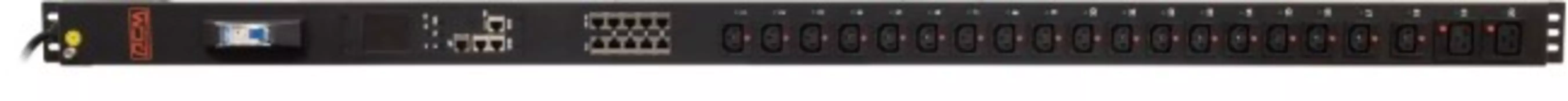 Блок распределения питания Powercom PDU-16AVMS20-18C13-2C19 вертикальный 18*C13+2*C19, 16A, 1,5U