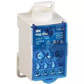 Блок распределительный IEK RBD-250 на DIN-рейку