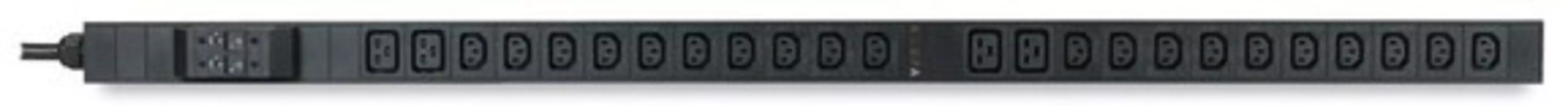 Блок розеток Nerpa Iron NP7553i IRON Basic, 0U, single phase, input IEC 60309 230V 32A, outputs (20)C13 (4)C19