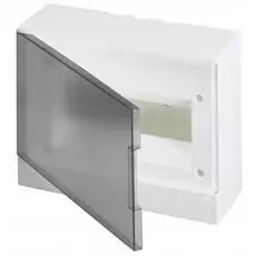 Бокс ABB 1SZR004002A2204 Basic E настенный 12М серая прозрачная дверь (с клеммами)