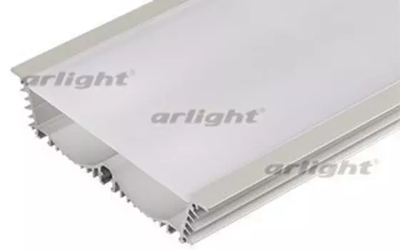 Профиль с экраном ALU-POWER-RW116F-2000 ANOD+FROST Arlight 020698 2м.