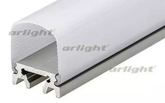 Профиль с экраном ALU-SQR-2000 ANOD+FROST Arlight 014866 2м.