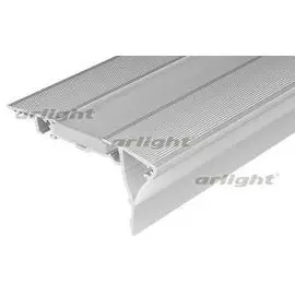Профиль с экраном ALU-STAIR-DK-2000 ANOD+FROST Arlight 015473 2м.