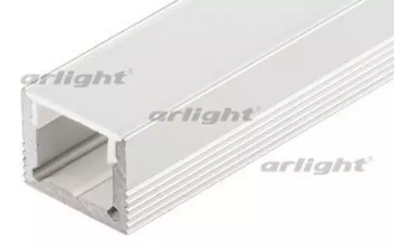 Профиль с экраном SL-SLIM-H13-2500 ANOD+OPAL Arlight 020459 2,5м.