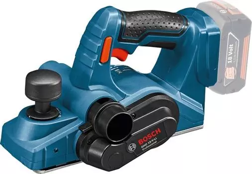 Рубанок Bosch GHO 18 V-LI 18Вт 82мм 14000об/мин (кейс в комплекте)