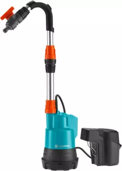 Садовый насос дренажный Gardena 2000/2 Li-18 2000л/час