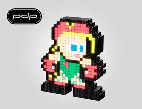 Светящаяся фигурка Pixel Pals: Street Fighter : Cammy