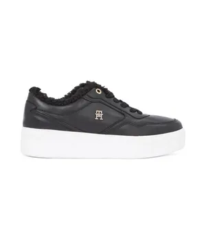 Кроссовки Essential Platform кроссовки меховые Tommy Hilfiger, черный