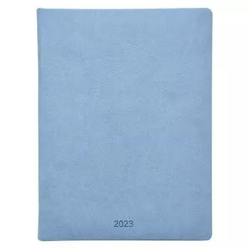 Ежедневник датированный 2023 Infolio Vienna, синий, 190х250 мм, 176 стр, твердый переплет с поролоном