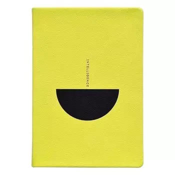 Ежедневник недатированный Be Smart, коллекция Minimalism, желтый, 192 страницы, 14 х 20 см