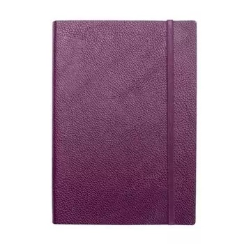 Ежедневник недатированный Infolio, коллекция Prime, 14 х 20 см, 320 страниц, мягкие переплет с резинкой, фиолетовый
