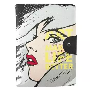 Ежедневник недатированный Comics, 96 листов, 12 х 17 см