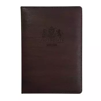Ежедневник недатированный Gentlemen 320 страниц, 14 х 20 см