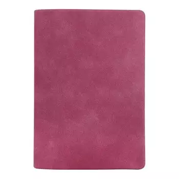 Ежедневник полудатированный Infolio Soft, красный, 140х200 мм, 320 стр, интегральный переплет