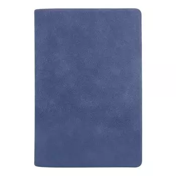 Ежедневник полудатированный Infolio Soft, синий, 140х200 мм, 320 стр, интегральный переплет
