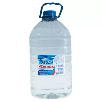 Вода дистиллированная, 5 л