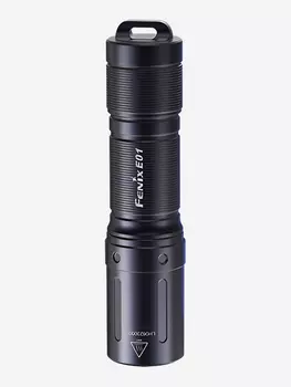Фонарь ручной Fenix E01 V2.0, 100 лм, Черный