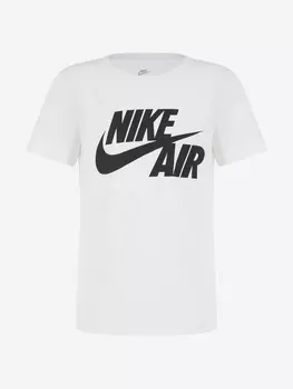 Футболка для мальчиков Nike Air, Белый, размер 104
