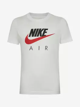 Футболка для мальчиков Nike Air, Белый, размер 128-137
