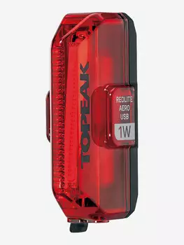 Фонарь велосипедный задний Topeak RedLite Aero USB 1 W, Красный