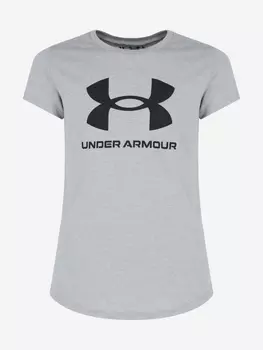 Футболка детская Under Armour Live Sportstyle Graphic Ss, Серый