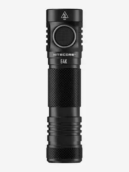 Фонарь ручной Nitecore E4K, 4400 лм, Черный
