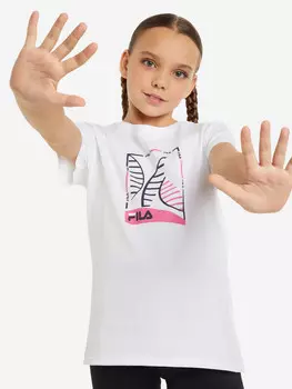 Футболка для девочек FILA, Белый